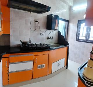 Kitchen Image of 750 Sq.ft 2 BHK Apartment / Flat for sale in Amberpet Hyderabad for Rs. 4500000