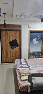 Bedroom Image of 880 Sq.ft 3 BHK Apartment / Flat for sale in Akash Residency, Mota Mava Rajkot for Rs. 5000000