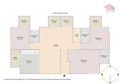 Image of 3214 Sq.ft 4 BHK Apartment / Flat for sale in Alpine Court by Alpine Builders, Kartik Nagar, Bengaluru for Rs. 35000000
