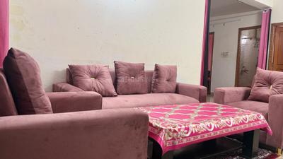 Living Room Image of 1350 Sq.ft 3 BHK Apartment / Flat for rent in Balmikinagar Lucknow for Rs. 40000