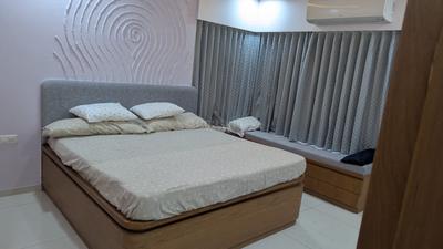 Bedroom Image of 2238 Sq.ft 3 BHK Apartment / Flat for rent in Shivalik Green View, Shantigram Ahmedabad for Rs. 110000