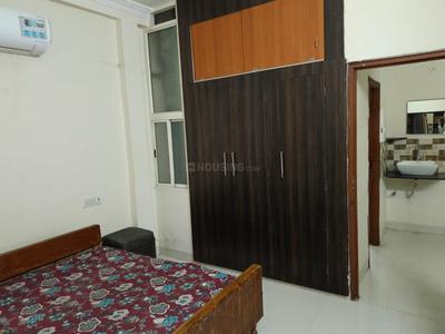 Bedroom Image of 500 Sq.ft 1 BHK Apartment / Flat for rent in Mahalakshmi Nagar Indore for Rs. 14000