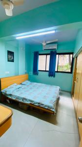 Bedroom Image of 625 Sq.ft 1.5 BHK Apartment / Flat for rent in Vashi Navi Mumbai for Rs. 42000