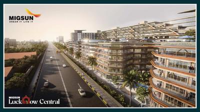Image of 492 Sq.ft 1 RK Studio for sale in Migsun Lucknow Central, Sushant Golf City, Lucknow for Rs. 5700000