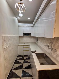 Kitchen Image of 540 Sq.ft 2 BHK Apartment / Flat for sale in Dwarka Mor New Delhi for Rs. 4800000
