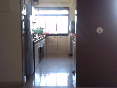 Kitchen Image of 1204 Sq.ft 3 BHK Apartment / Flat for rent in Evershine Crown, Kandivali West Mumbai for Rs. 90000