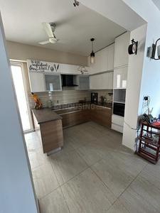 Kitchen Image of 2075 Sq.ft 3 BHK Apartment / Flat for rent in ABA Cleo County, Sector 121 Noida for Rs. 85000