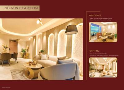 Hall Image of 970 Sq.ft 3 BHK Apartment / Flat for sale in Dosti 604, Thane West Thane for Rs. 18400000