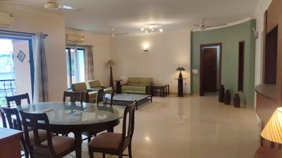 Living Room Image of 2350 Sq.ft 3.5 BHK Apartment / Flat for rent in Vascon Paradise, Baner Pune for Rs. 100000