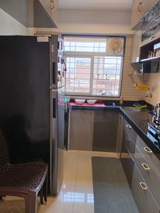 Kitchen Image of 600 Sq.ft 1 BHK Apartment / Flat for sale in V3 Manhar Residency, Dahisar West Mumbai for Rs. 12500000