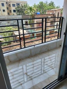 Balcony Image of 596 Sq.ft 1 BHK Apartment / Flat for sale in Rajarhat Kolkata for Rs. 1850000