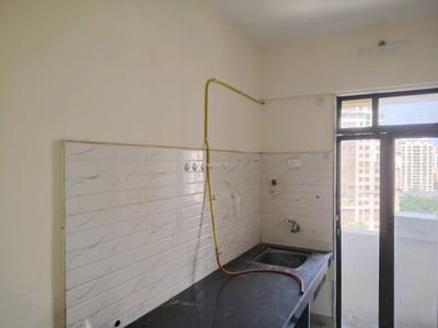Kitchen Image of 705 Sq.ft 1 BHK Apartment / Flat for rent in JVM Shubham, Kasarvadavali Thane for Rs. 20003
