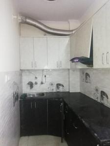 Kitchen Image of 450 Sq.ft 1 BHK Builder Floor for rent in Dwarka Mor New Delhi for Rs. 13000
