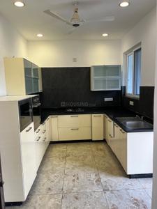 Kitchen Image of 4000 Sq.ft 3 BHK Apartment / Flat for rent in Jayabheri Orange County, Financial District Hyderabad for Rs. 92000