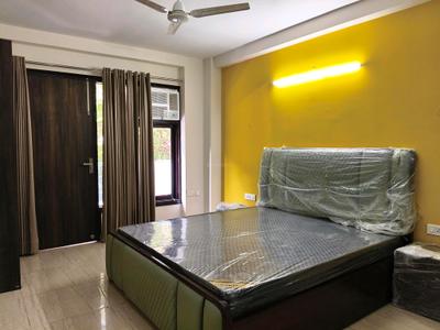 Bedroom Image of 1450 Sq.ft 2 BHK Builder Floor for rent in Sector 52A Gurgaon for Rs. 65000