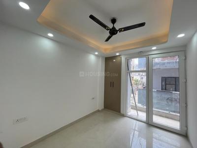 Bedroom Image of 1000 Sq.ft 3 BHK Builder Floor for sale in Rajpur Khurd Extension New Delhi for Rs. 7000000