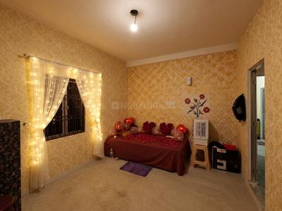 Bedroom Image of 550 Sq.ft 2 BHK Builder Floor for rent in Indira Nagar Lucknow for Rs. 12000