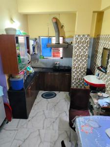 Kitchen Image of 1000 Sq.ft 2 BHK Apartment / Flat for sale in Keshtopur Kolkata for Rs. 3000000
