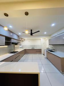Kitchen Image of 1600 Sq.ft 3 BHK Apartment / Flat for rent in Malaparamba Kozhikode for Rs. 40000