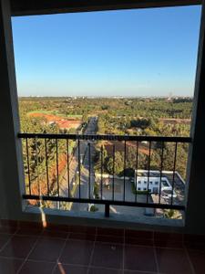 Balcony Image of 1500 Sq.ft 3 BHK Apartment / Flat for rent in UKN The Belvedere Airport District, Navarathna Agrahara Bengaluru for Rs. 35000