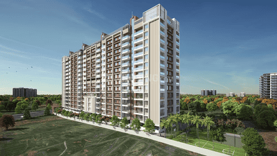Image of 1024 Sq.ft 2 BHK Apartment / Flat for sale in Goyal My Home Wakad, Wakad, Pune for Rs. 6000000
