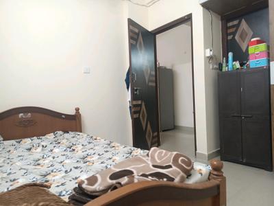 Bedroom Image of 715 Sq.ft 1 BHK Apartment / Flat for rent in Hebbal Bengaluru for Rs. 21000