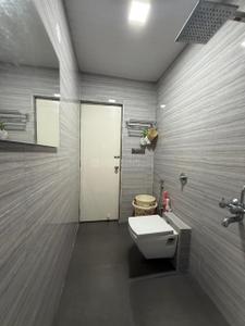 Bathroom Image of 1500 Sq.ft 4 BHK Apartment / Flat for rent in Cosmos Jewels, Thane West Thane for Rs. 100000
