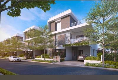Image of 4318 Sq.ft 4 BHK Villa for sale in Hallmark County, Osman Nagar, Hyderabad for Rs. 94600000