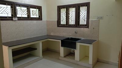 Kitchen Image of 1300 Sq.ft 2 BHK Builder Floor for rent in Trichy Tiruchirappalli for Rs. 20000