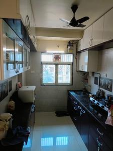 Kitchen Image of 800 Sq.ft 2 BHK Apartment / Flat for sale in Ssakash Bobe Chandralekha CHSL, Dahisar East Mumbai for Rs. 17000000