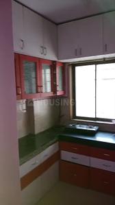 Kitchen Image of 554 Sq.ft 1 BHK Apartment / Flat for rent in Runwal Garden City Daffodil, Thane West Thane for Rs. 22000