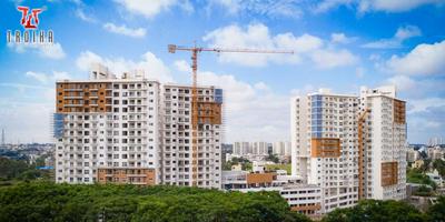 Image of 1417 Sq.ft 2 BHK Apartment / Flat for sale in Windsor Troika, Akshayanagar, Bengaluru for Rs. 14800000