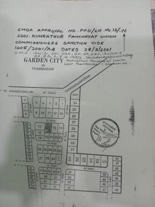 Image of 1200 Sq.ft Residential Plot / Land for sale in Manimangalam, Chennai for Rs. 5400000