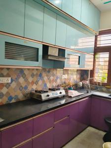 Kitchen Image of 1680 Sq.ft 2 BHK Builder Floor for rent in Migsun Ultimo, Omicron III Greater Noida for Rs. 19000