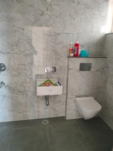 Bathroom Image of 1050 Sq.ft 2 BHK Apartment / Flat for rent in Neoteric Regal Garden 2, Dongarpur Gwalior for Rs. 25000
