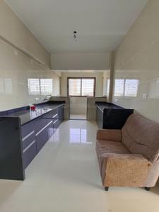 Kitchen Image of 1470 Sq.ft 3 BHK Apartment / Flat for rent in Shreeji Excelencia, Gangapur Nashik for Rs. 35000