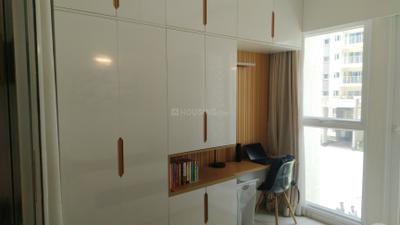Bedroom Image of 600 Sq.ft 1 RK Apartment / Flat for rent in L And T Raintree Boulevard, Sahakara Nagar Bengaluru for Rs. 44000