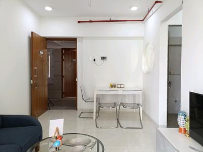 Living Room Image of 580 Sq.ft 1 BHK Apartment / Flat for sale in Shree Naman Premier, Andheri East Mumbai for Rs. 14900000