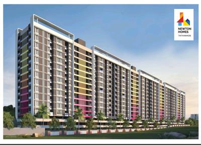 Image of 1070 Sq.ft 3 BHK Apartment / Flat for sale in Newton Homes Tathawade Phase II, Tathawade, Pune for Rs. 10000000