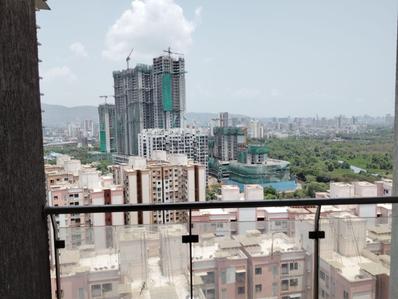 Balcony Image of 740 Sq.ft 1 BHK Apartment / Flat for sale in Vardhaman Tower, Dombivli East Thane for Rs. 5400000
