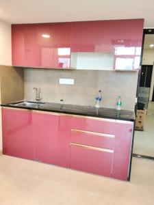 Kitchen Image of 460 Sq.ft 1 BHK Apartment / Flat for rent in Satellite Aarambh, Kandivali East Mumbai for Rs. 23034