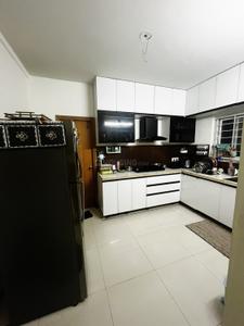 Kitchen Image of 1586 Sq.ft 3 BHK Apartment / Flat for rent in Praneeth Elite, Kollur Hyderabad for Rs. 38000