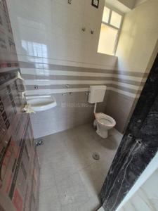 Bathroom Image of 600 Sq.ft 1 BHK Apartment / Flat for rent in Prerna Omkar Residency, Moshi Pune for Rs. 14000