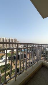 Balcony Image of 1039 Sq.ft 2 BHK Apartment / Flat for rent in Rise Organic Ghar, Lal Kuan Ghaziabad for Rs. 18000