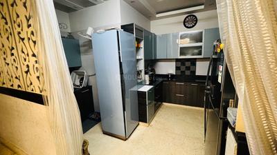 Kitchen Image of 2024 Sq.ft 3.5 BHK Builder Floor for sale in Swaraj Homes Saini Enclave RWA, Anand Vihar New Delhi for Rs. 32000000