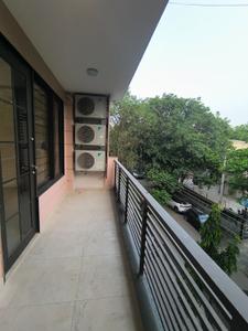Balcony Image of 1440 Sq.ft 3 BHK Builder Floor for rent in Chittaranjan Park New Delhi for Rs. 81000