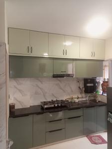 Kitchen Image of 891 Sq.ft 3 BHK Apartment / Flat for sale in Aadi Siddhi Residency, South Bopal Ahmedabad for Rs. 8500000