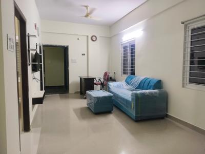 Living Room Image of 781 Sq.ft 1 BHK Apartment / Flat for rent in Kondapur Hyderabad for Rs. 25000