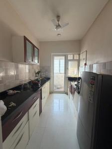 Kitchen Image of 1050 Sq.ft 2 BHK Apartment / Flat for rent in Goel Ganga Legend B2, Bavdhan Pune for Rs. 35000