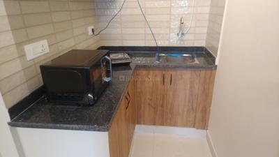 Kitchen Image of 450 Sq.ft 1 BHK Apartment / Flat for rent in Nagavara Bengaluru for Rs. 23000